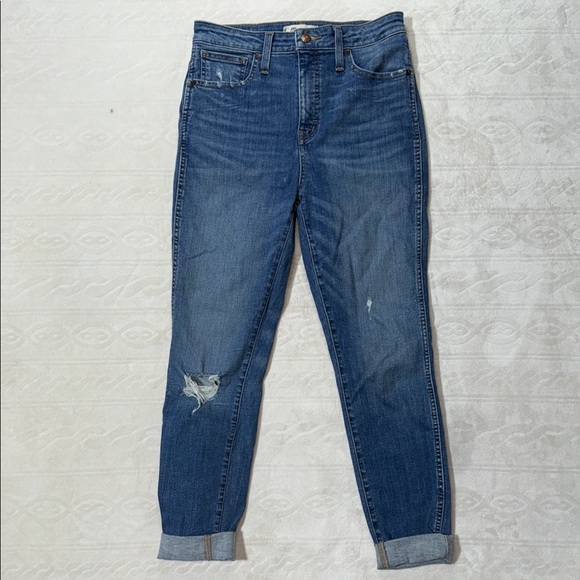 Madewell curvy high‎ rise skinny jeans (28) - Picture 1 of 5
